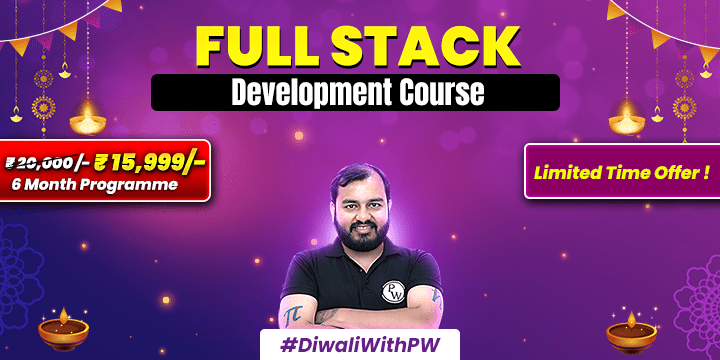 PW Skills Full Stack Development Course Coupon Code 