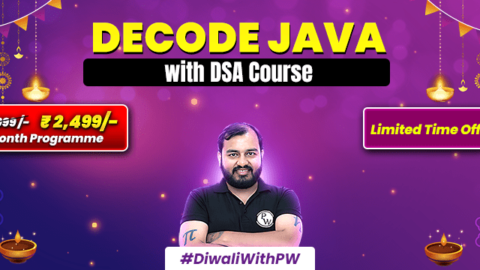 PW SKILLS Decode Java with DSA Coupon Code