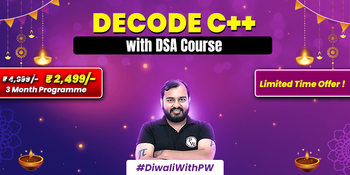 PW SKILLS Decode C++ with DSA Coupon Code