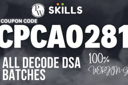PW Skills Java With DSA Coupon Code